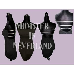 Windsor Black Strapless Dress